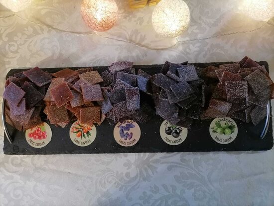 Augļu-ogu konfektes BIO