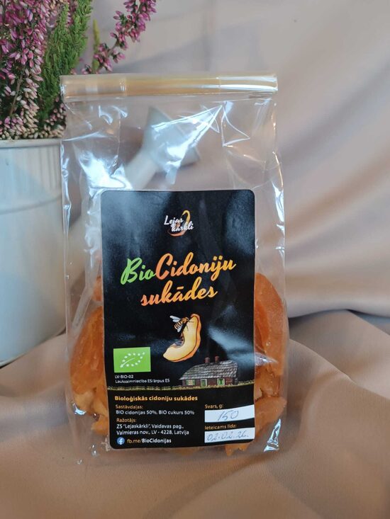 Cidoniju sukādes BIO, 150g