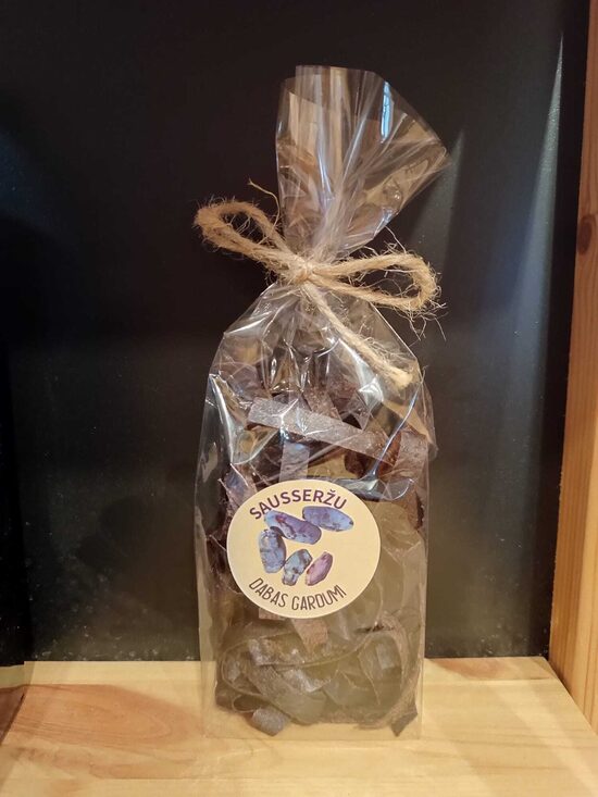 Sausseržu salmiņi, 35g, BIO