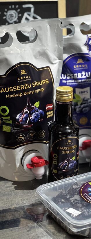 Sausseržu sīrups BIO, 1,5l